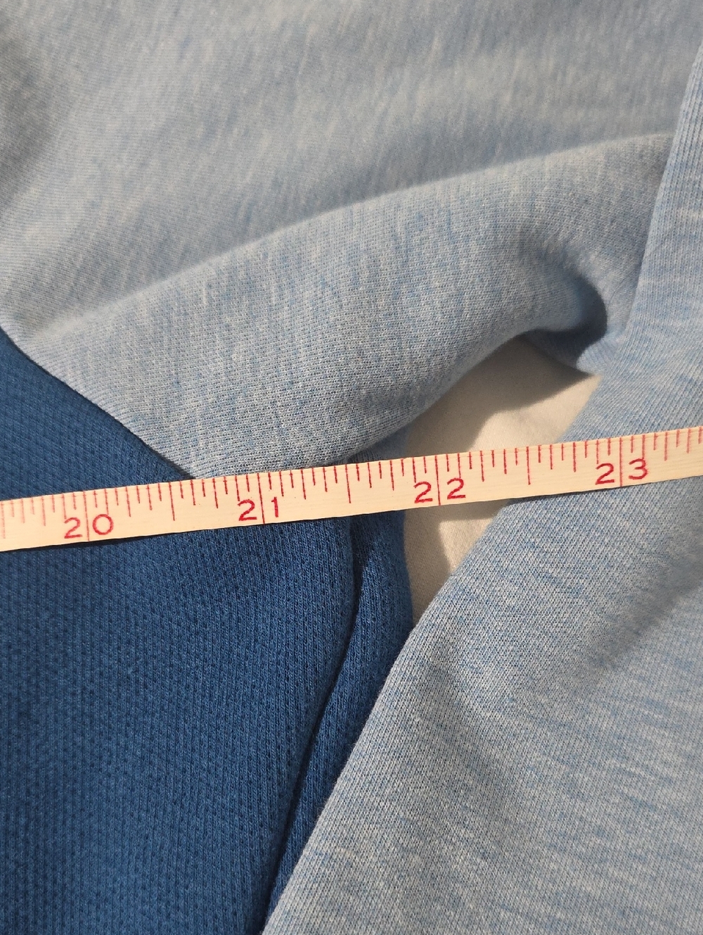 Nike Therma Fit Men's Two-Tone Blue Pullover Hoodie with Neon Trim Size L - Picture 11 of 13
